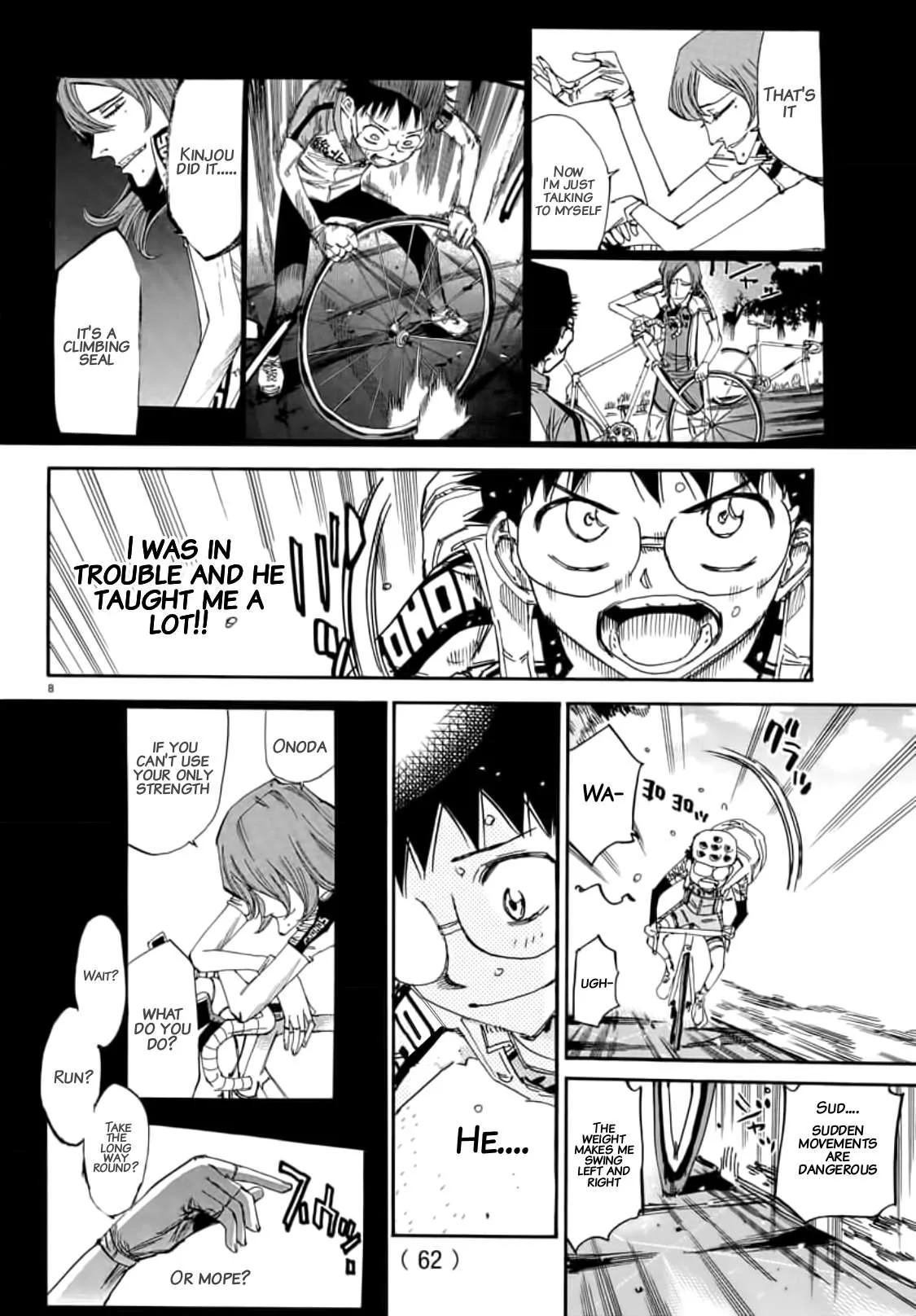 Yowamushi Pedal Chapter 649 page 7