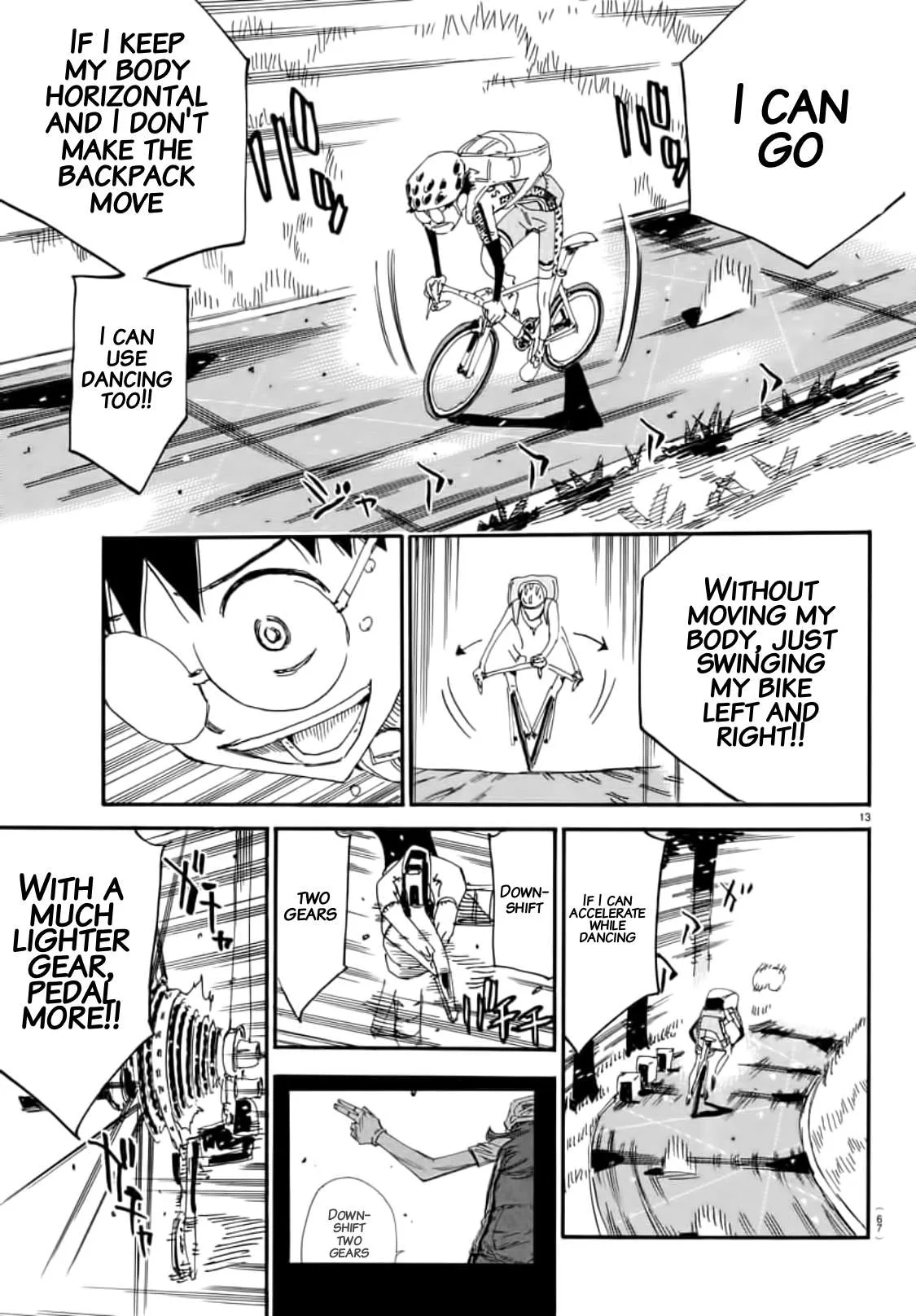 Yowamushi Pedal Chapter 649 page 12