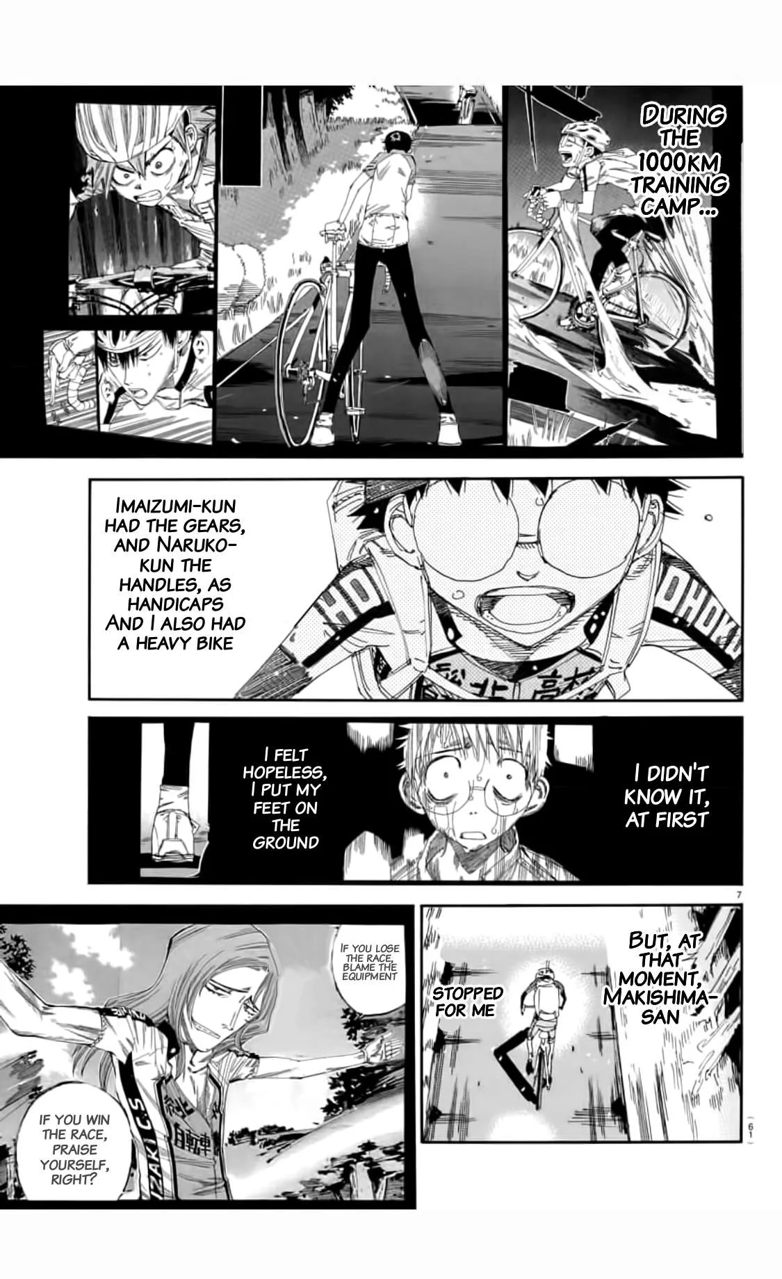 Yowamushi Pedal Chapter 649 page 6