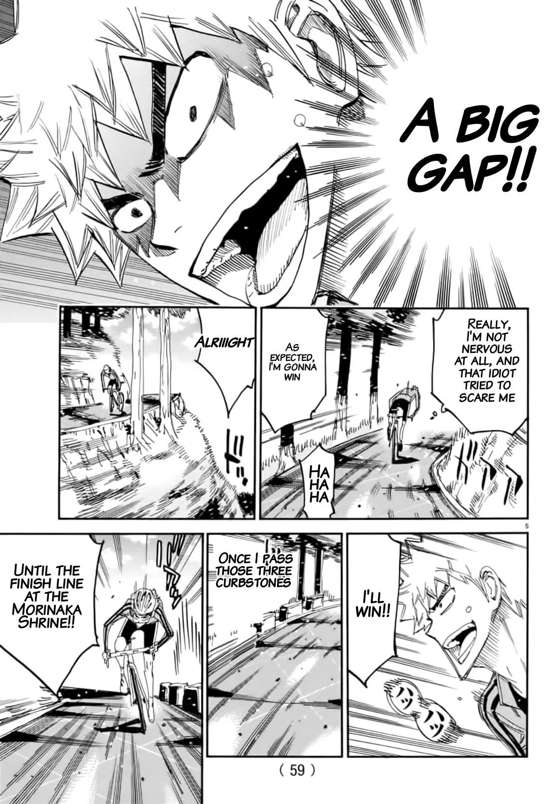 Yowamushi Pedal Chapter 649 page 4