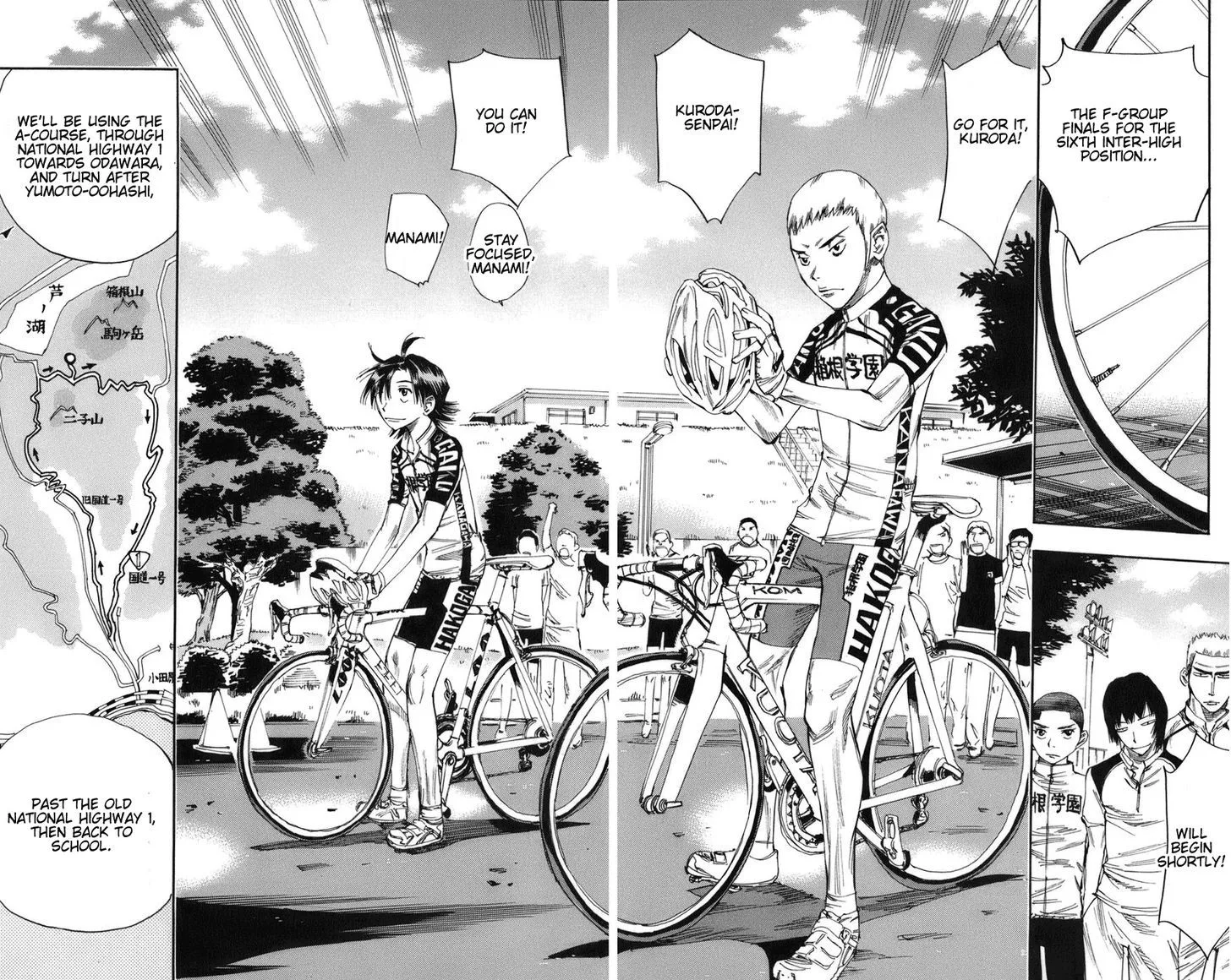 Yowamushi Pedal Chapter 65 page 14