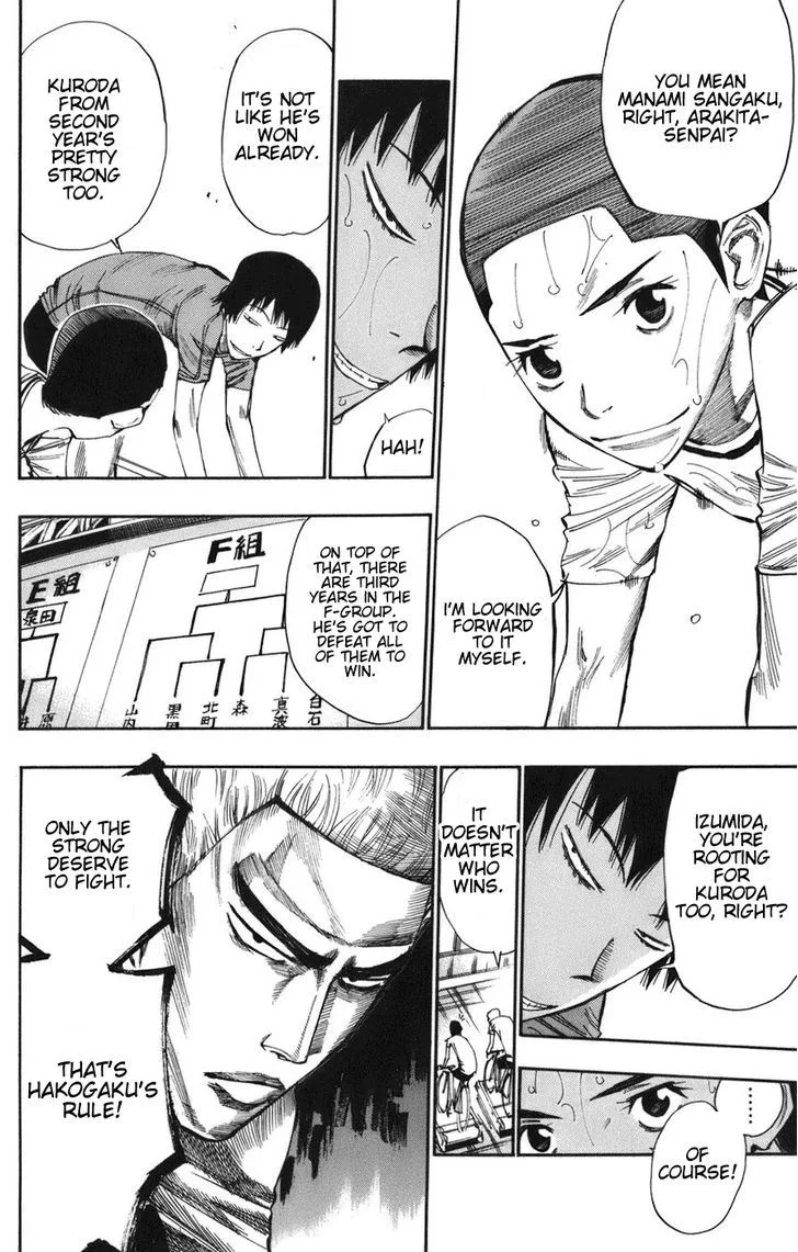Yowamushi Pedal Chapter 65 page 10