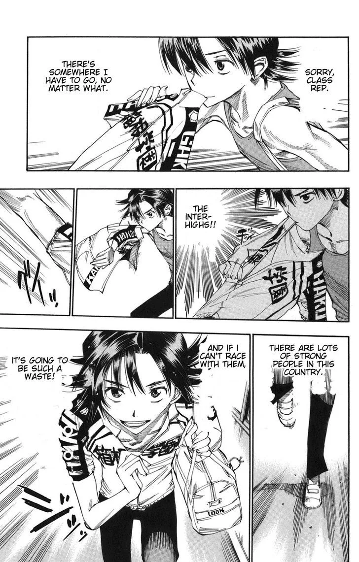 Yowamushi Pedal Chapter 65 page 13
