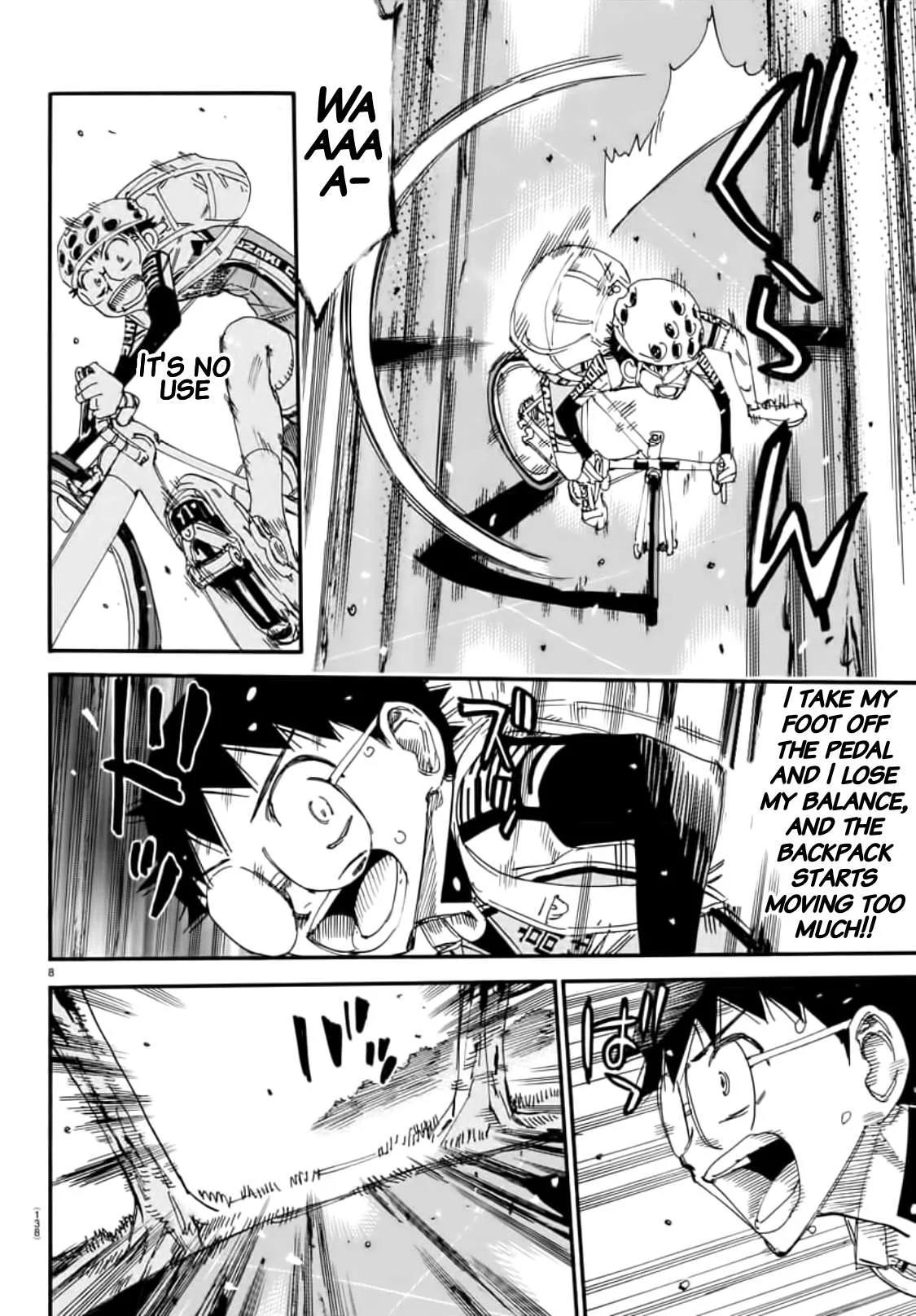Yowamushi Pedal Chapter 650 page 8