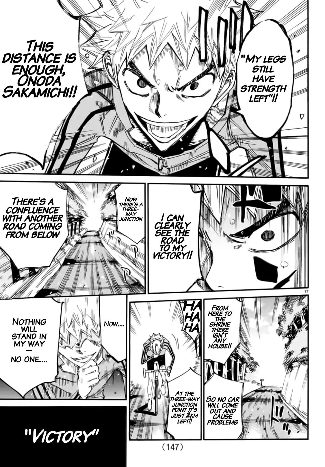 Yowamushi Pedal Chapter 650 page 16