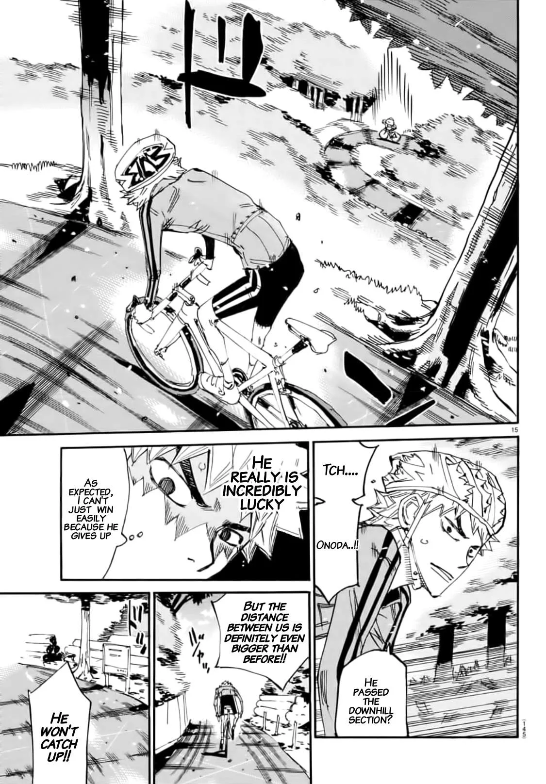 Yowamushi Pedal Chapter 650 page 14