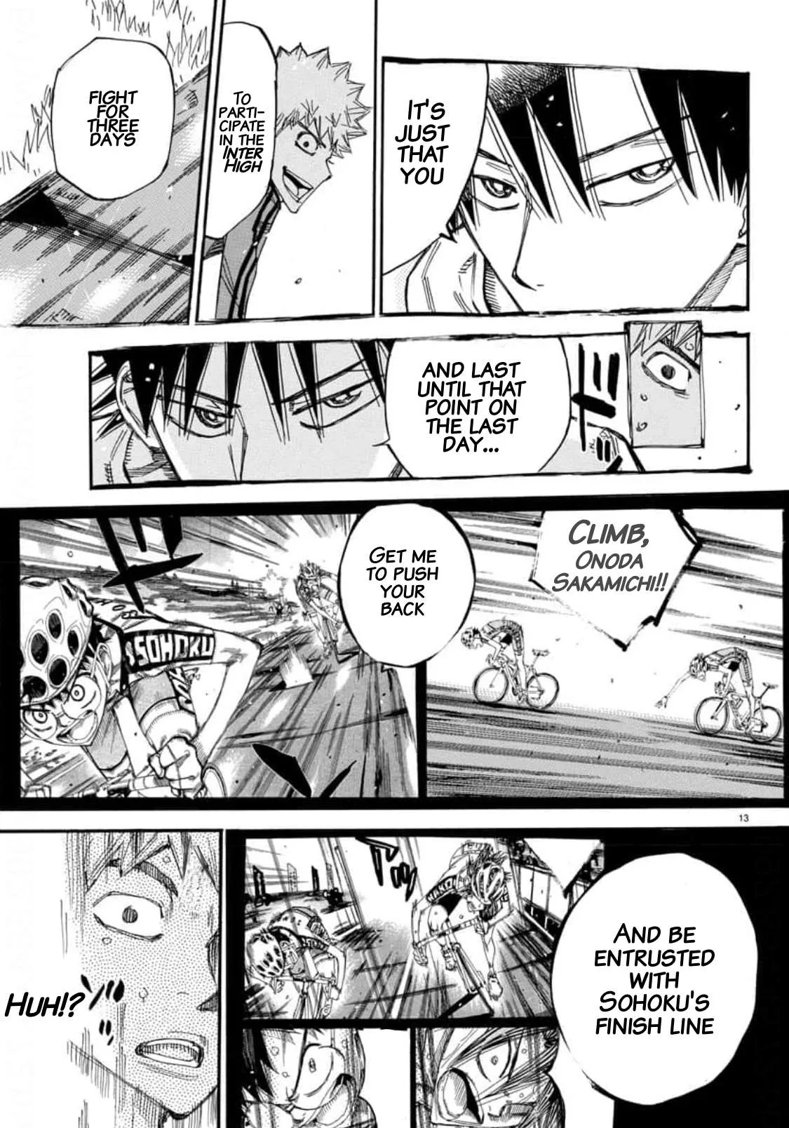 Yowamushi Pedal Chapter 651 page 12
