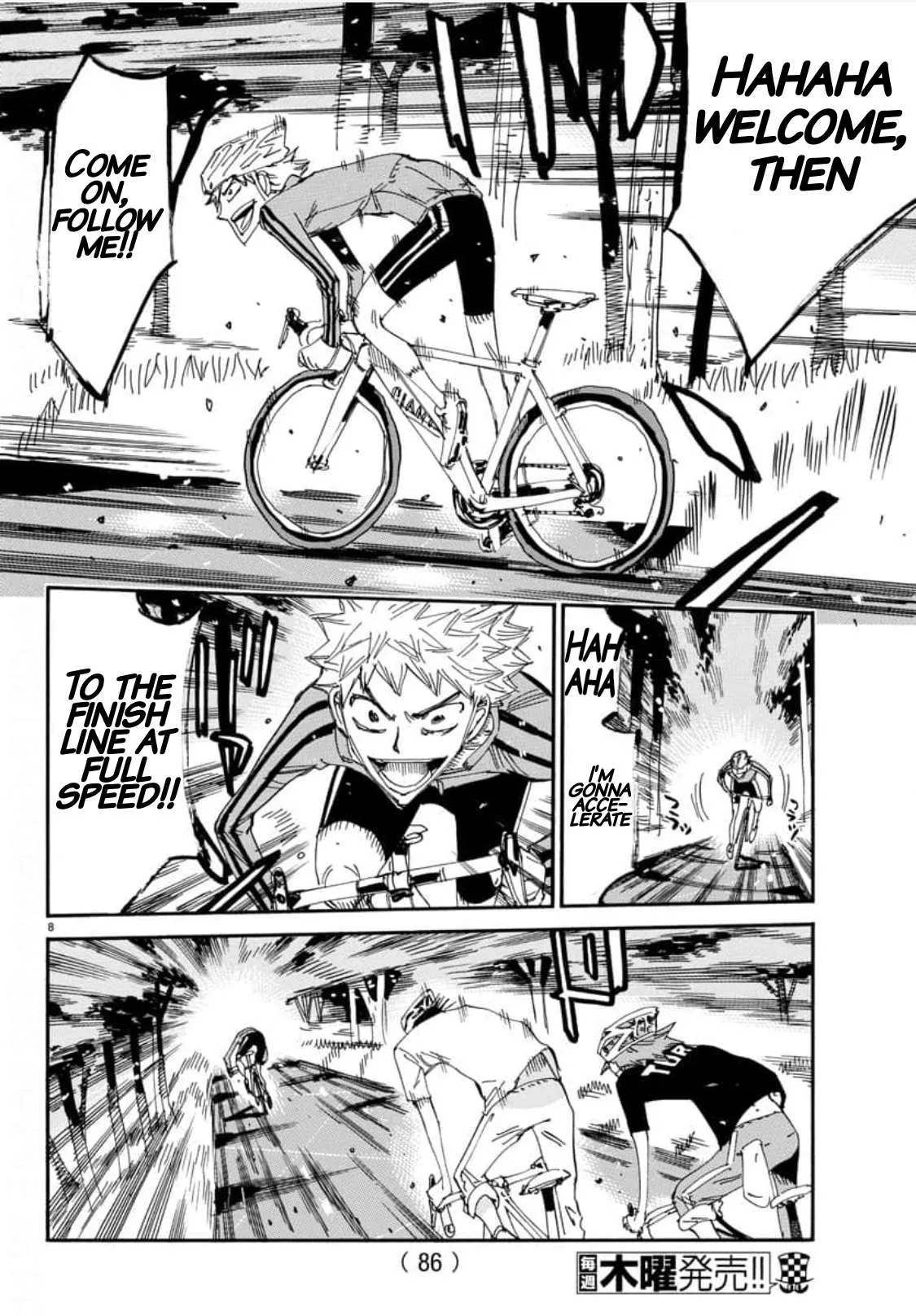 Yowamushi Pedal Chapter 651 page 7