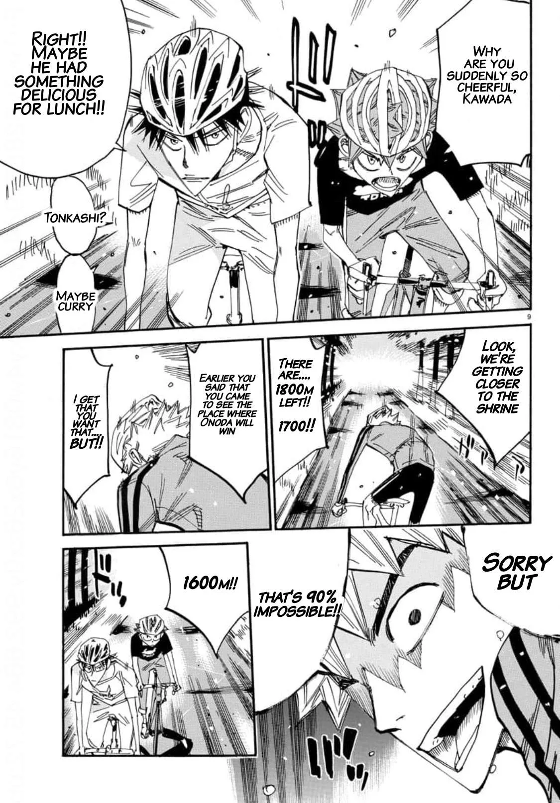 Yowamushi Pedal Chapter 651 page 8