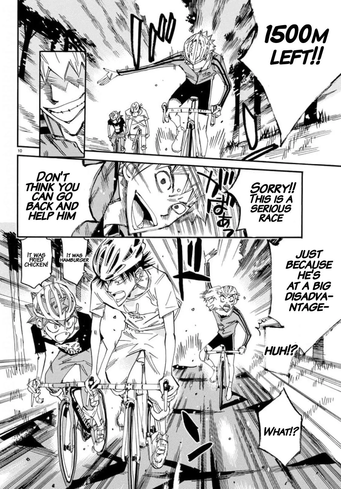 Yowamushi Pedal Chapter 651 page 9