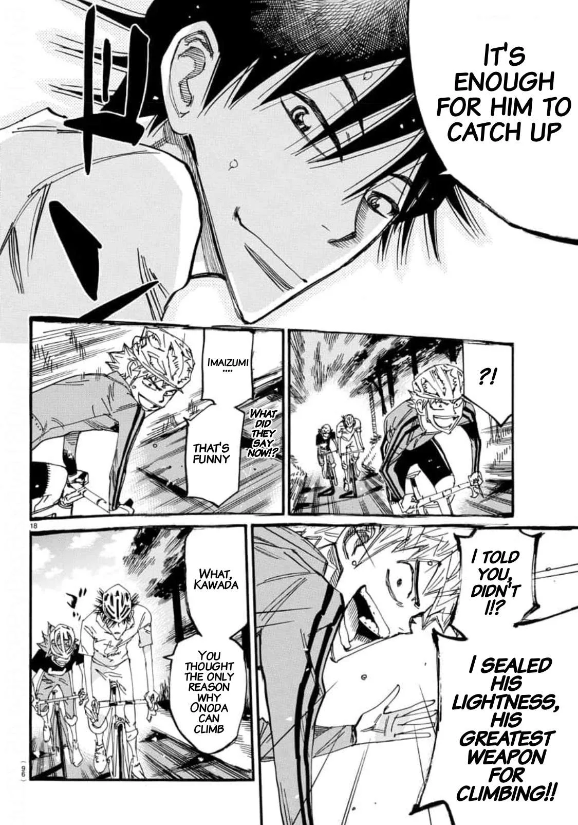 Yowamushi Pedal Chapter 651 page 15