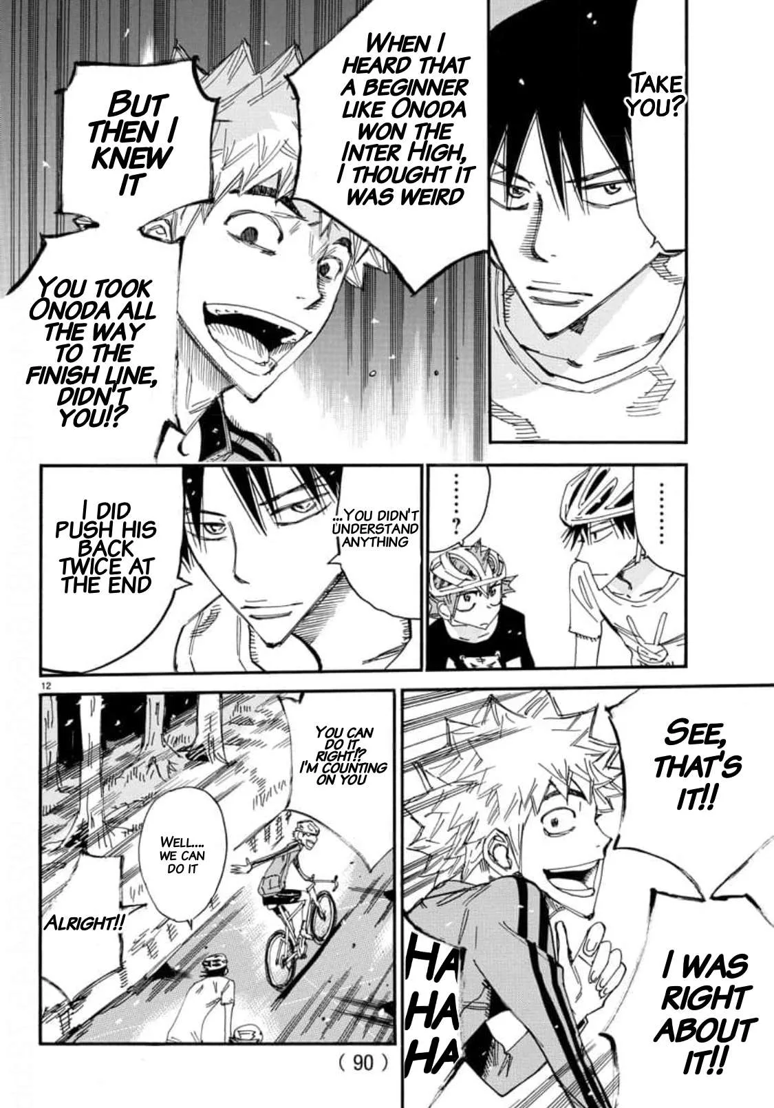 Yowamushi Pedal Chapter 651 page 11