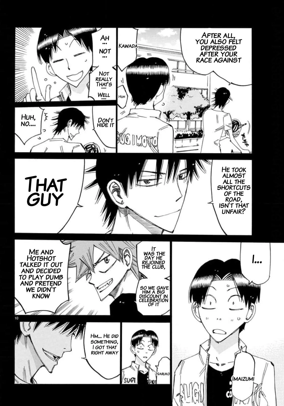 Yowamushi Pedal Chapter 652 page 9