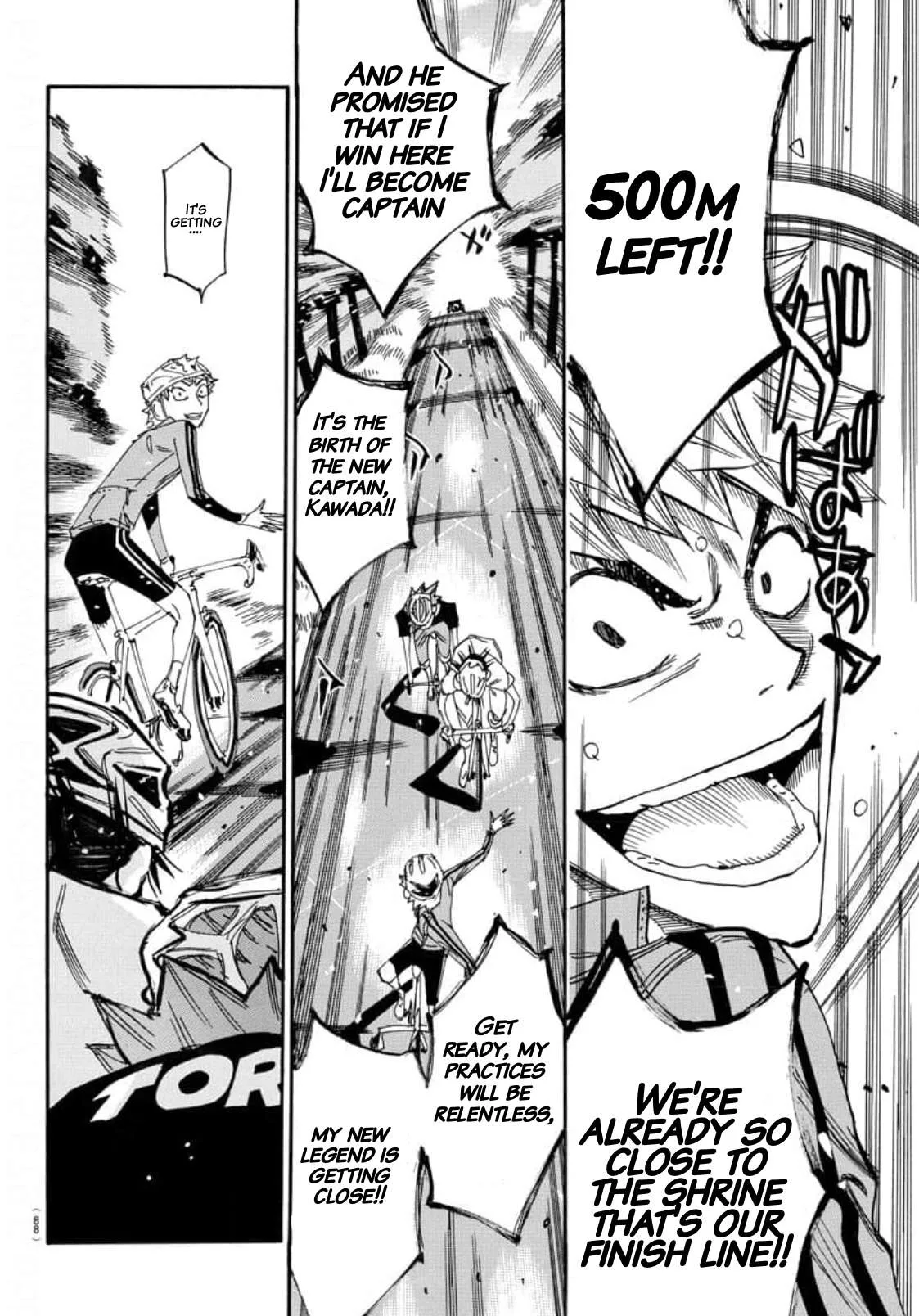 Yowamushi Pedal Chapter 652 page 13