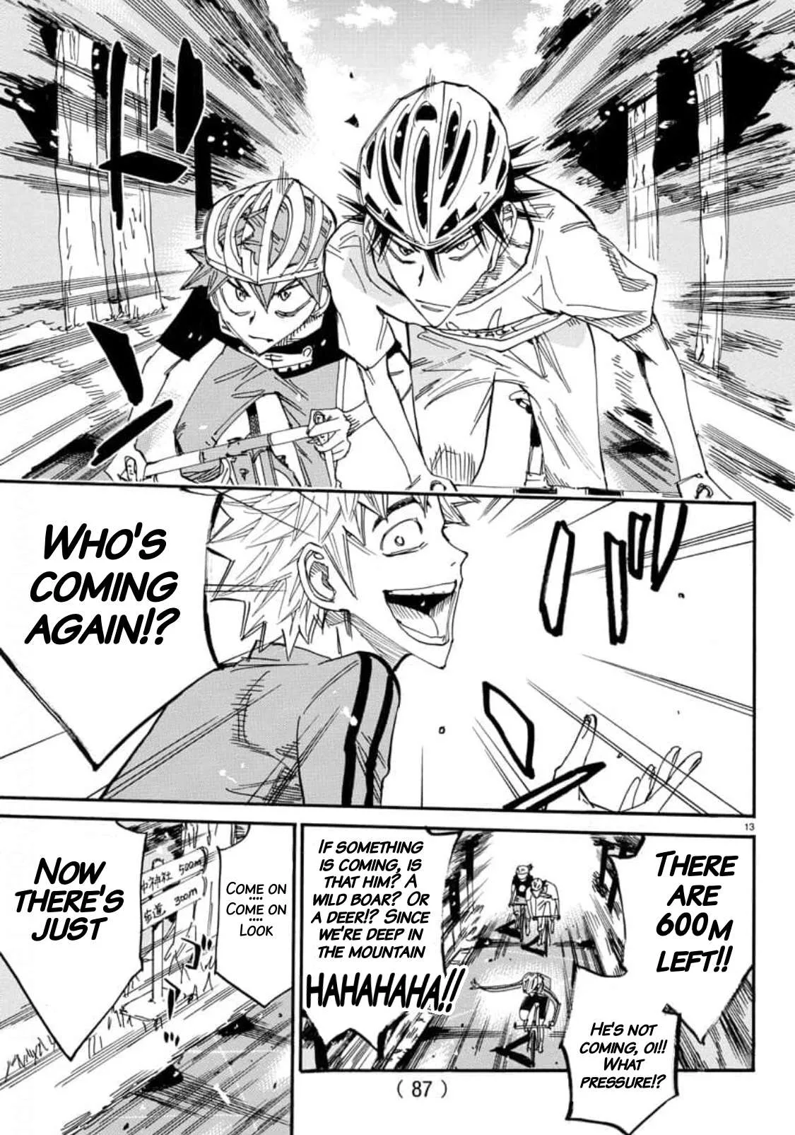 Yowamushi Pedal Chapter 652 page 12