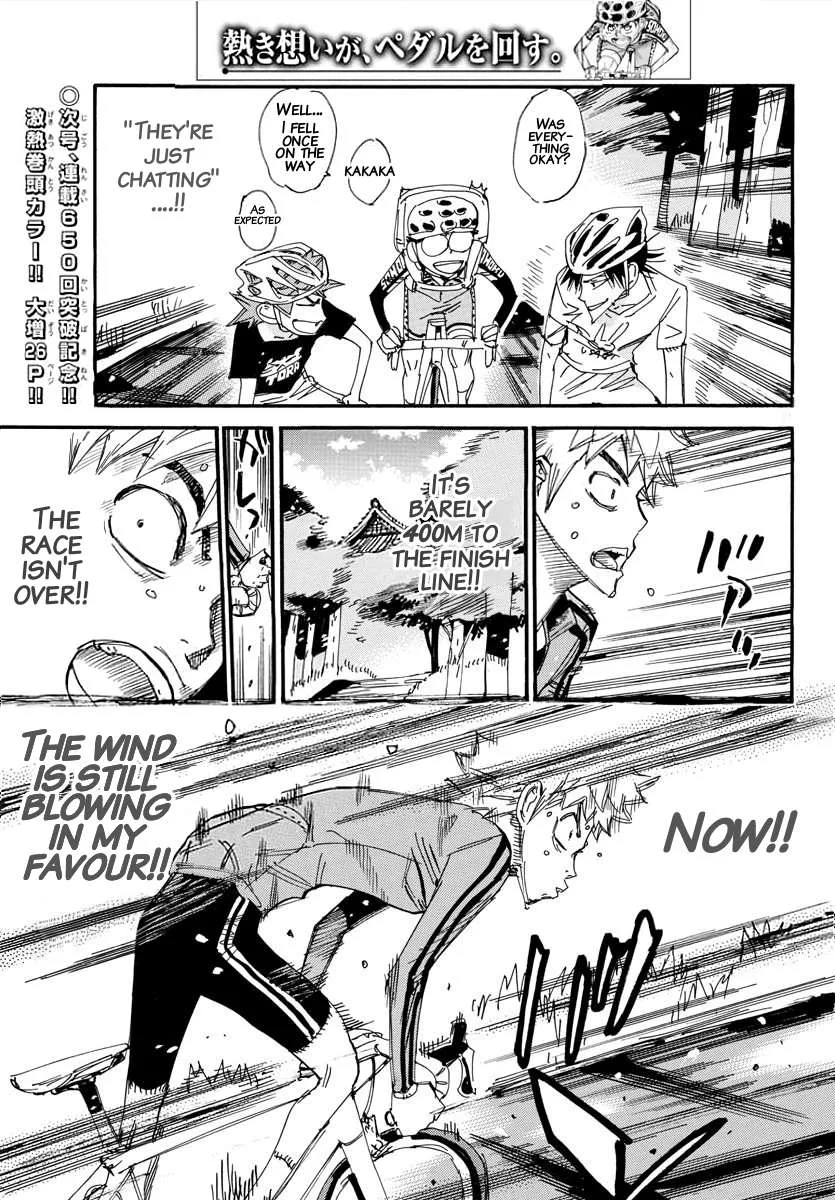 Yowamushi Pedal Chapter 652 page 19