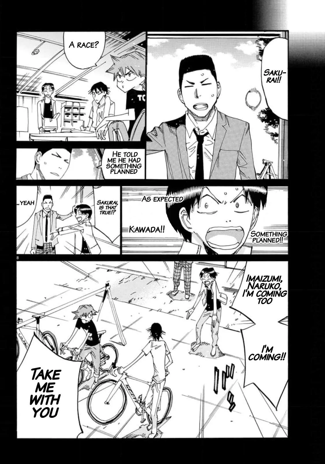Yowamushi Pedal Chapter 652 page 7