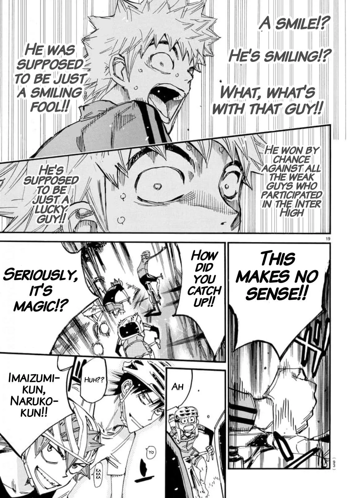 Yowamushi Pedal Chapter 652 page 17