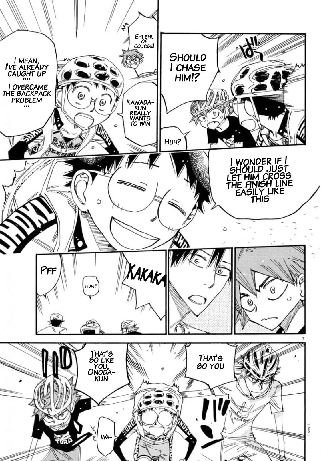 Yowamushi Pedal Chapter 653 page 8