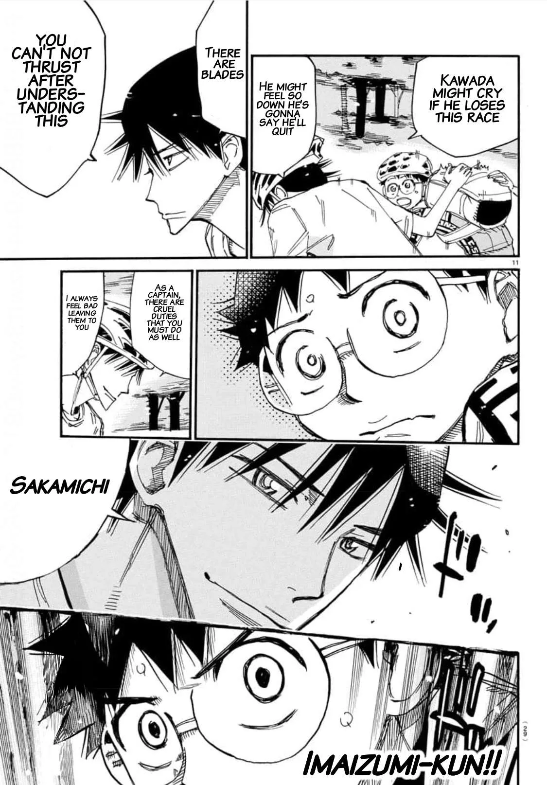 Yowamushi Pedal Chapter 653 page 12