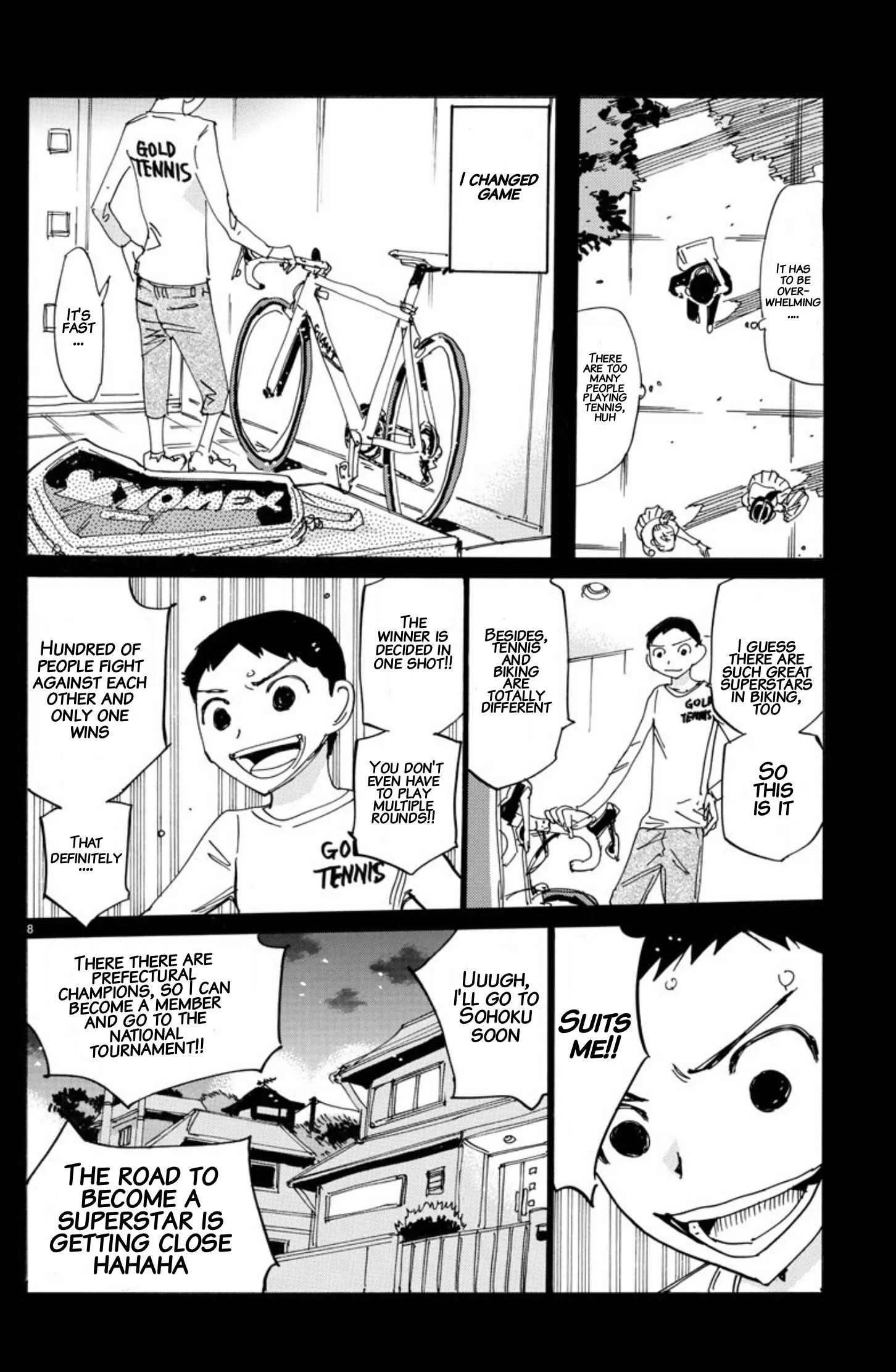 Yowamushi Pedal Chapter 654 page 7