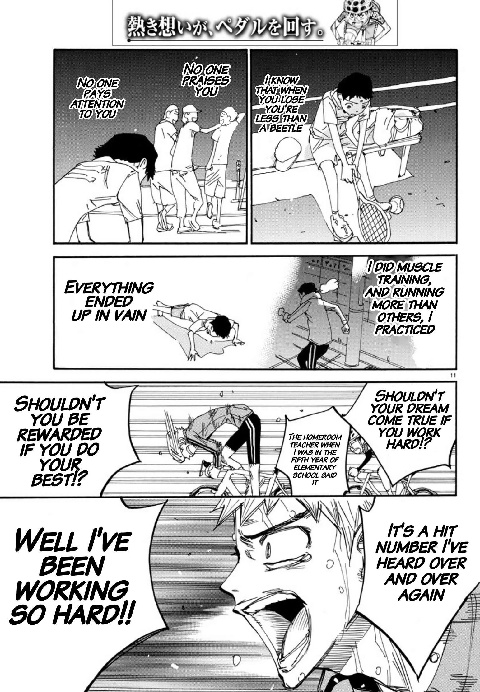 Yowamushi Pedal Chapter 654 page 10