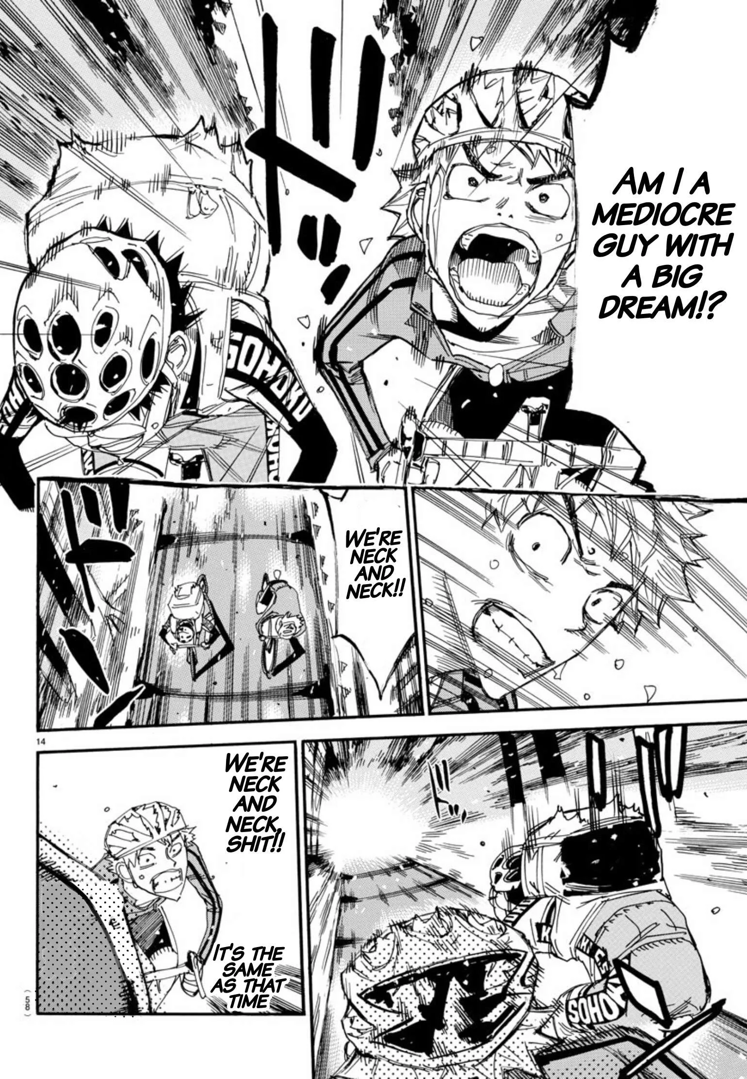 Yowamushi Pedal Chapter 654 page 12