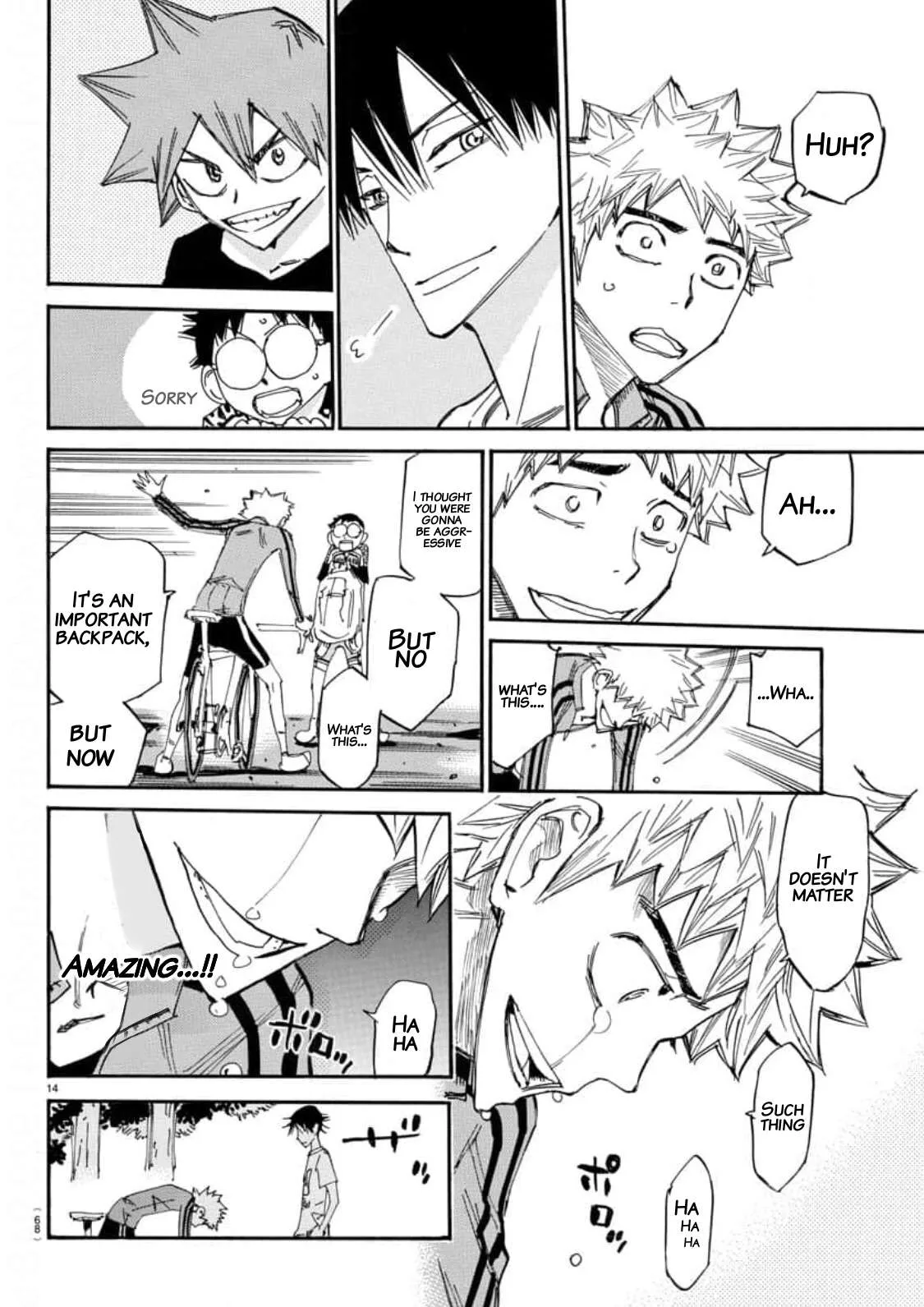 Yowamushi Pedal Chapter 655 page 12
