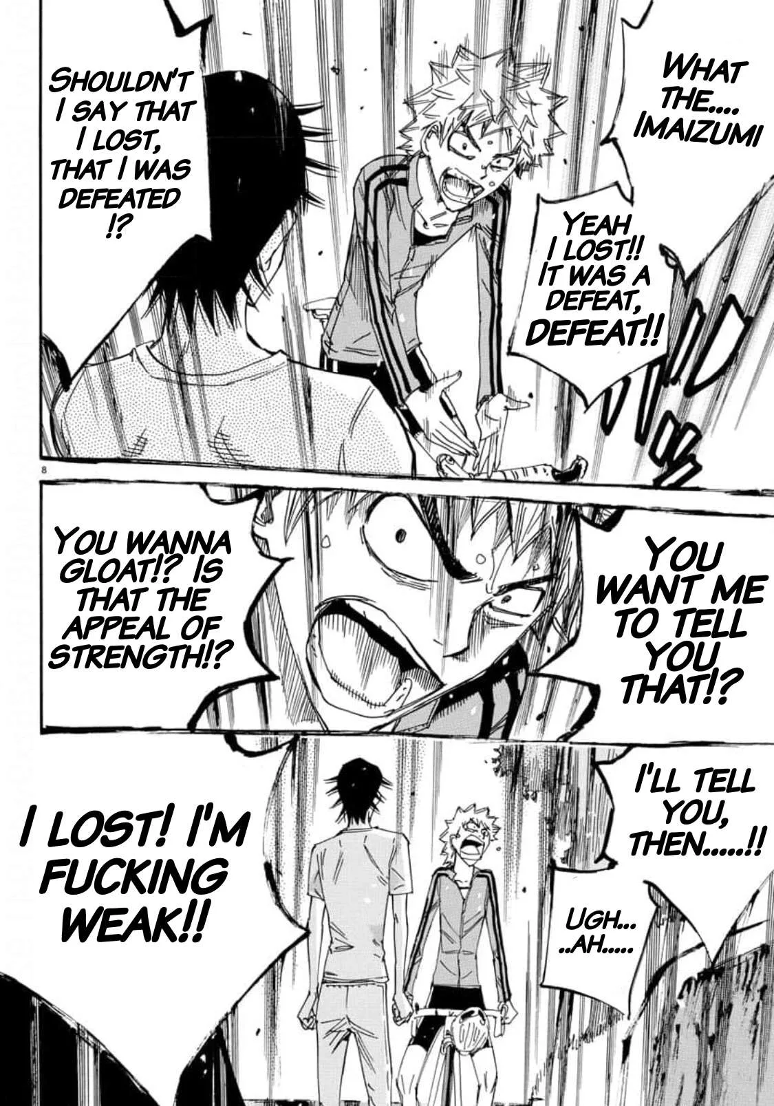 Yowamushi Pedal Chapter 655 page 7