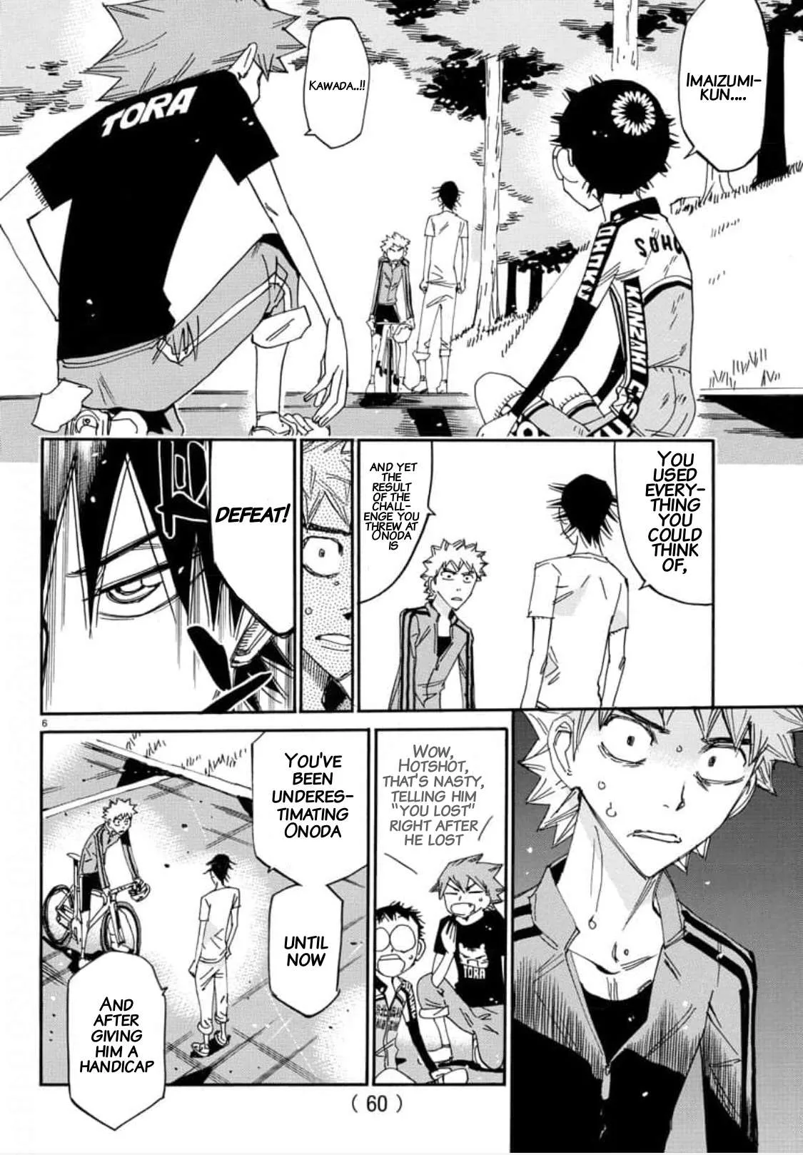 Yowamushi Pedal Chapter 655 page 5