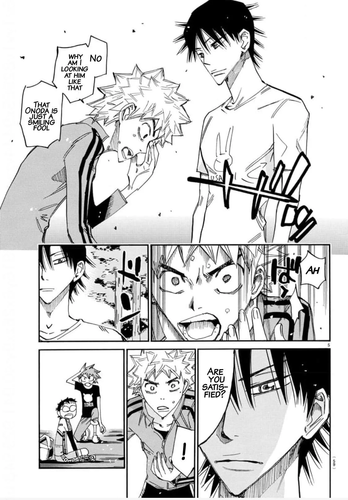 Yowamushi Pedal Chapter 655 page 4