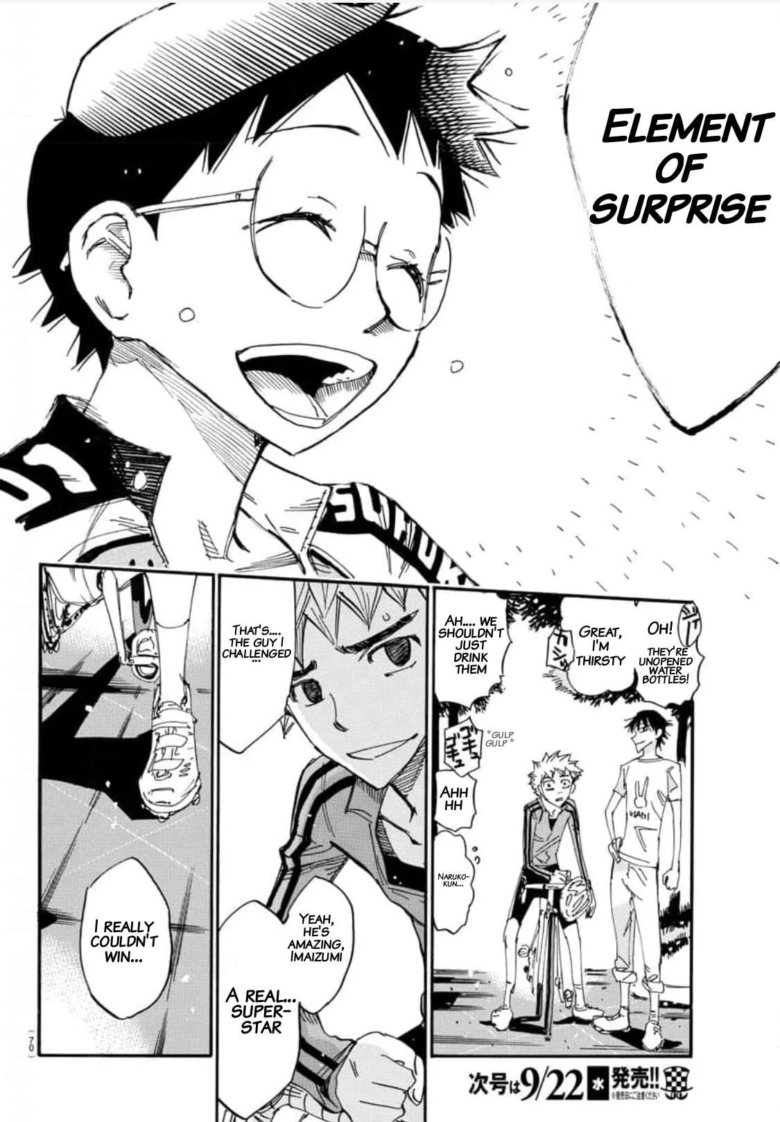 Yowamushi Pedal Chapter 655 page 14