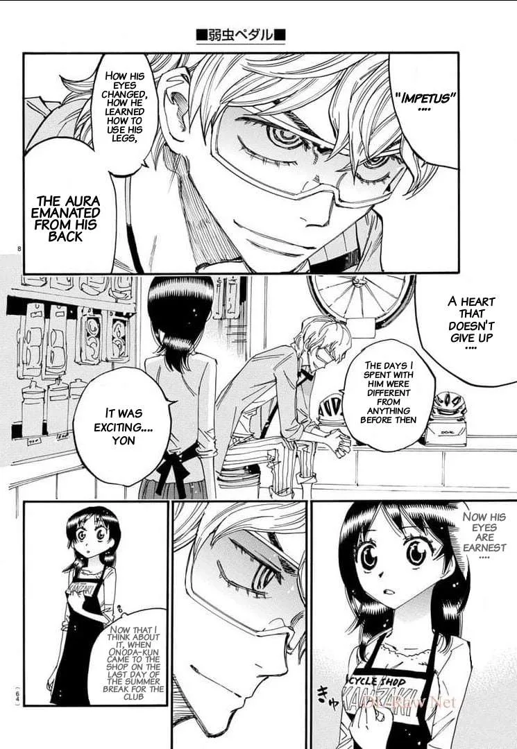Yowamushi Pedal Chapter 656 page 7