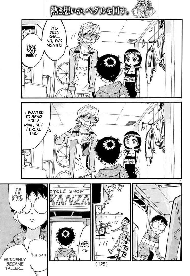 Yowamushi Pedal Chapter 657 page 3