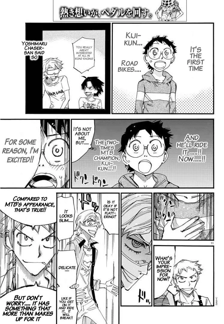 Yowamushi Pedal Chapter 657 page 10