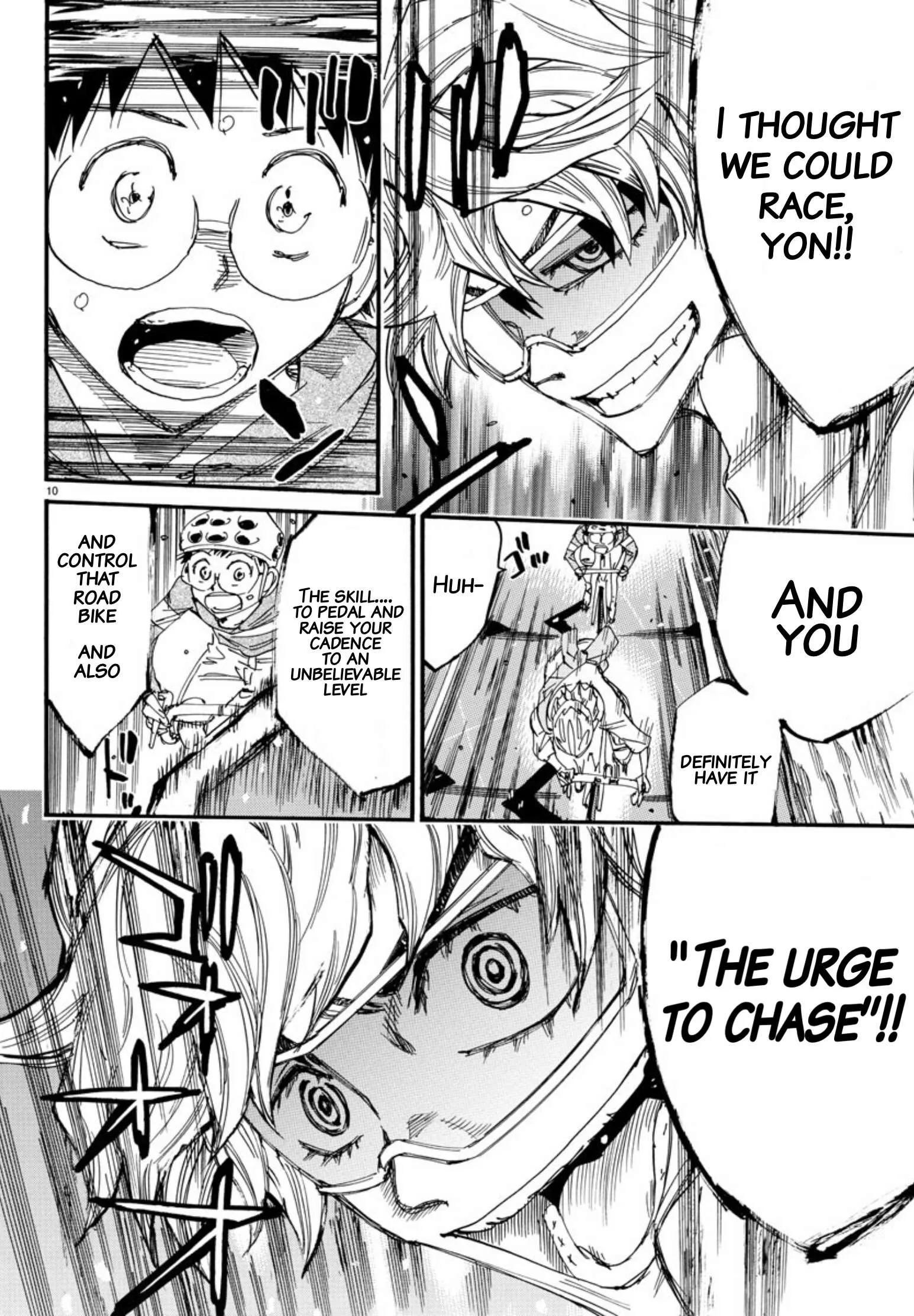 Yowamushi Pedal Chapter 658 page 8