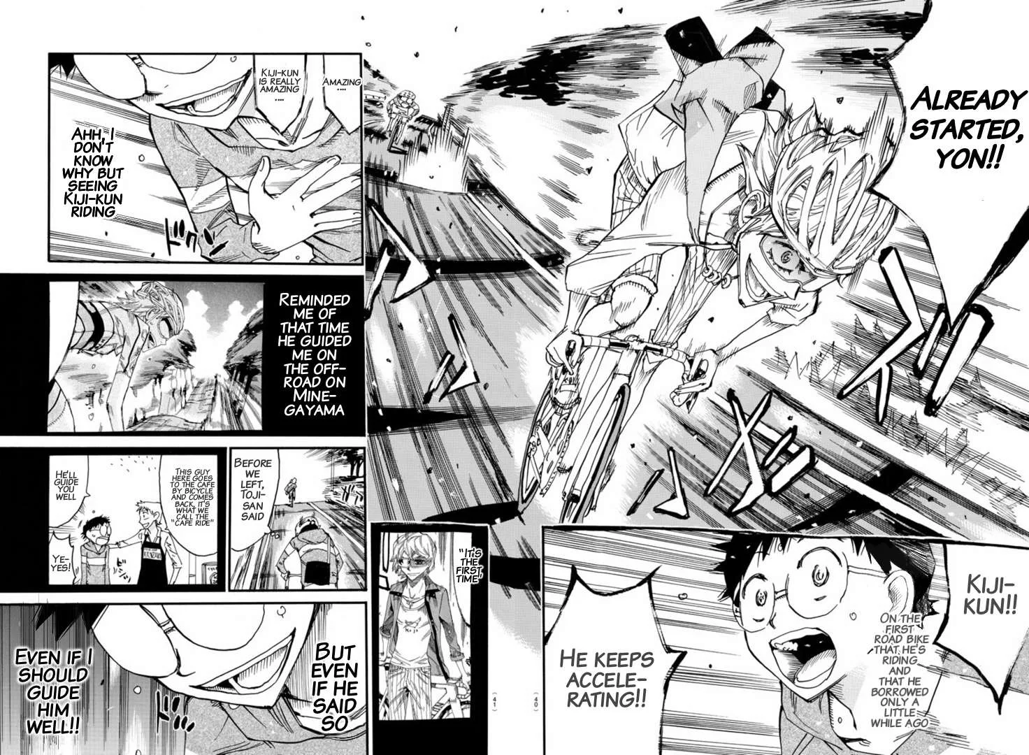 Yowamushi Pedal Chapter 658 page 4