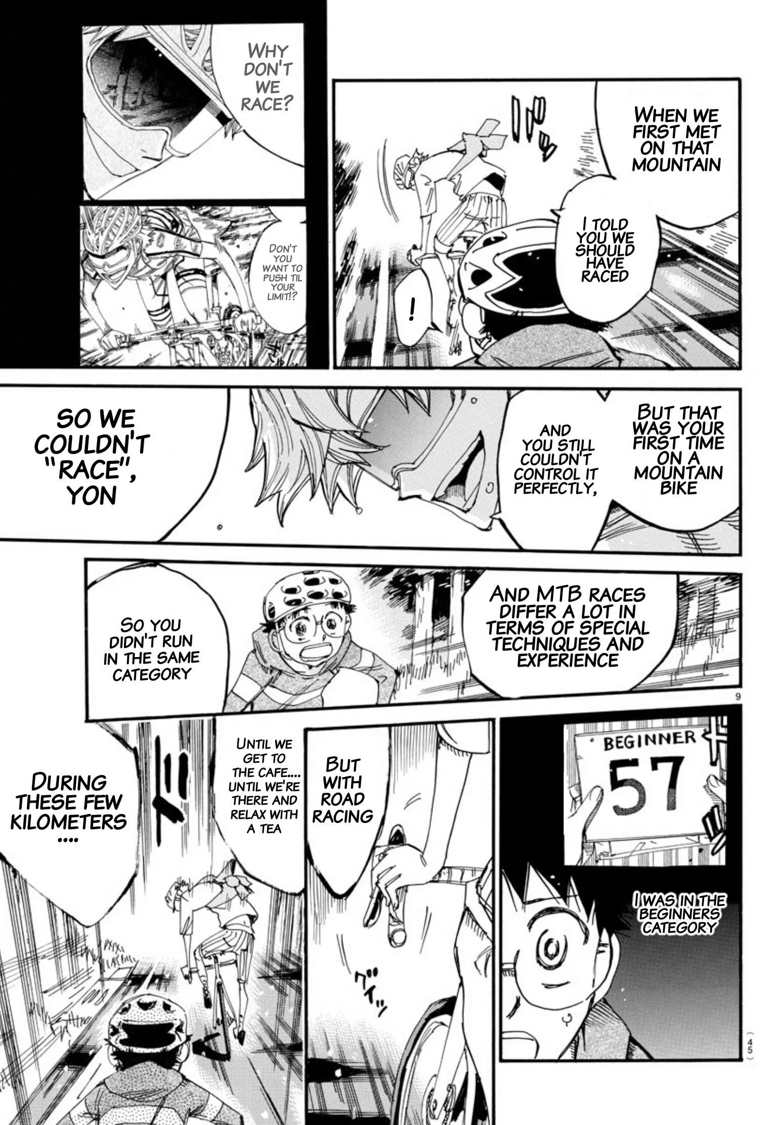 Yowamushi Pedal Chapter 658 page 7