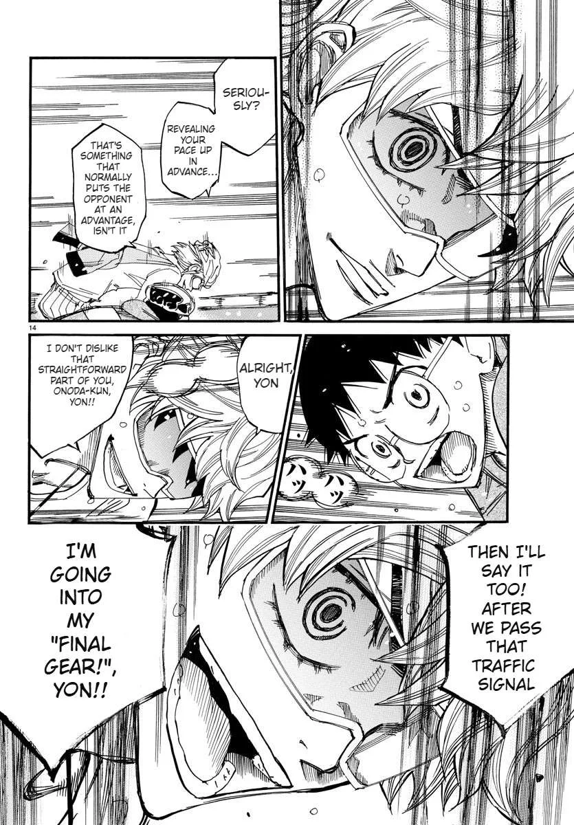 Yowamushi Pedal Chapter 659 page 14
