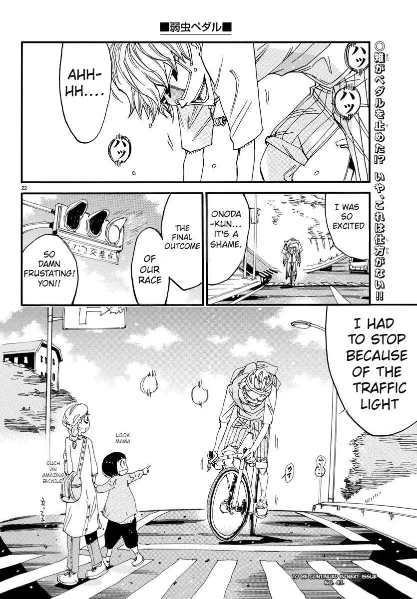 Yowamushi Pedal Chapter 659 page 22