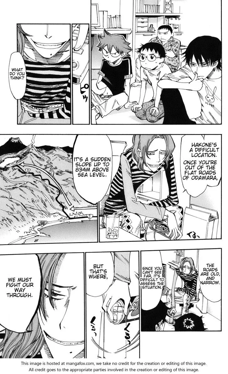 Yowamushi Pedal Chapter 66 page 15