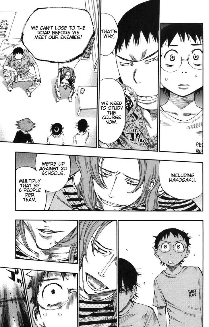 Yowamushi Pedal Chapter 66 page 17