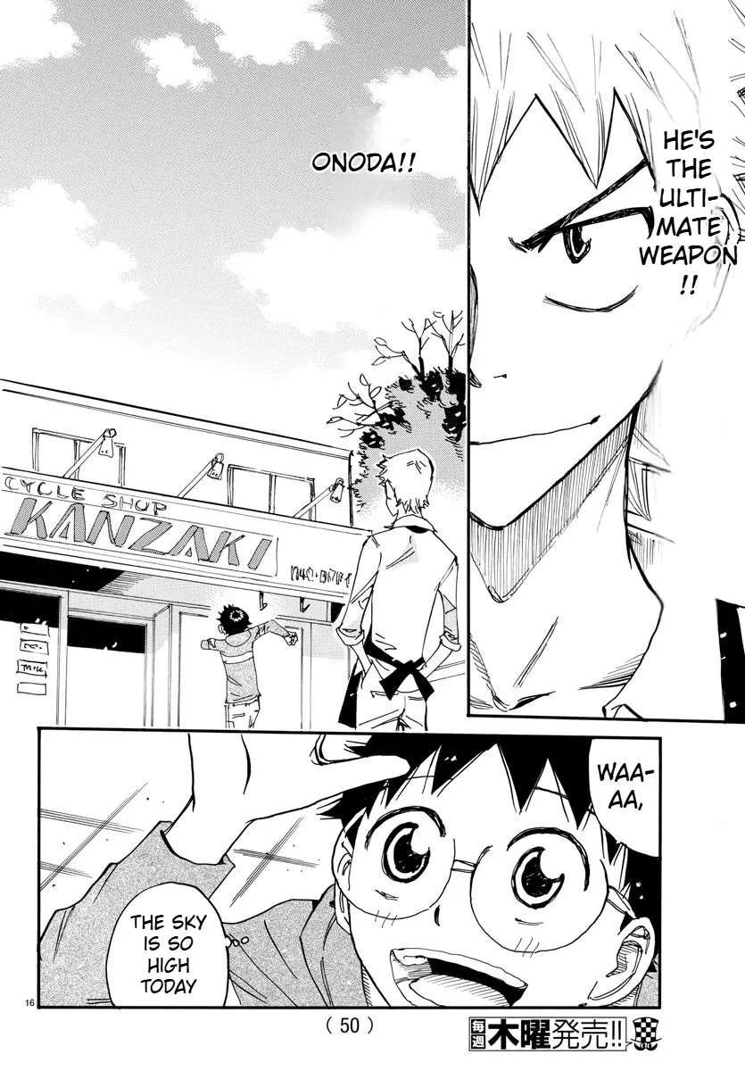 Yowamushi Pedal Chapter 661 page 17