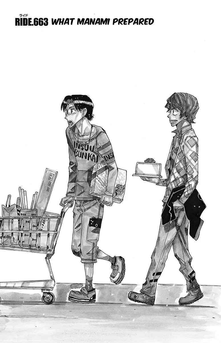 Yowamushi Pedal Chapter 663 page 7