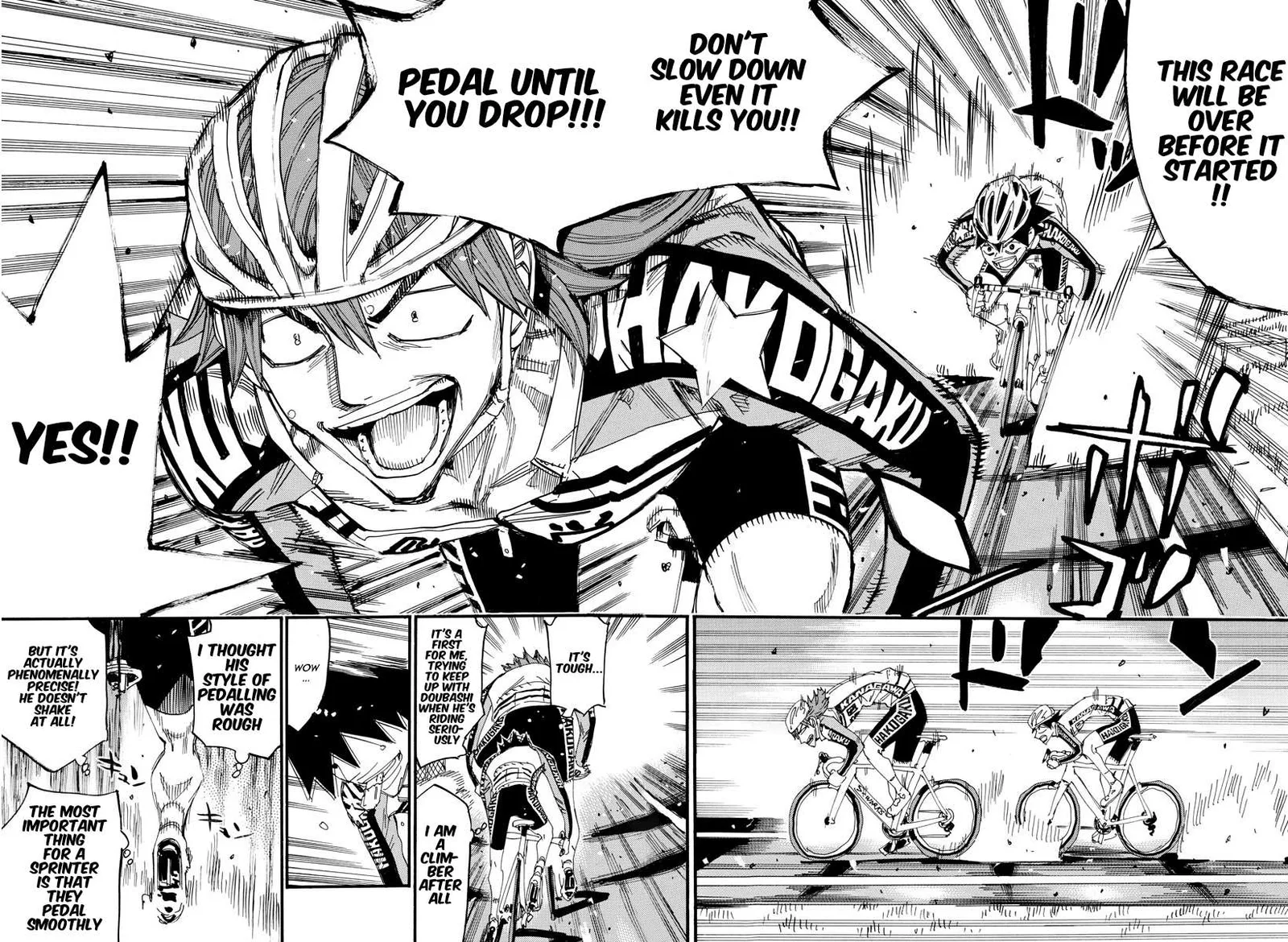 Yowamushi Pedal Chapter 664 page 10