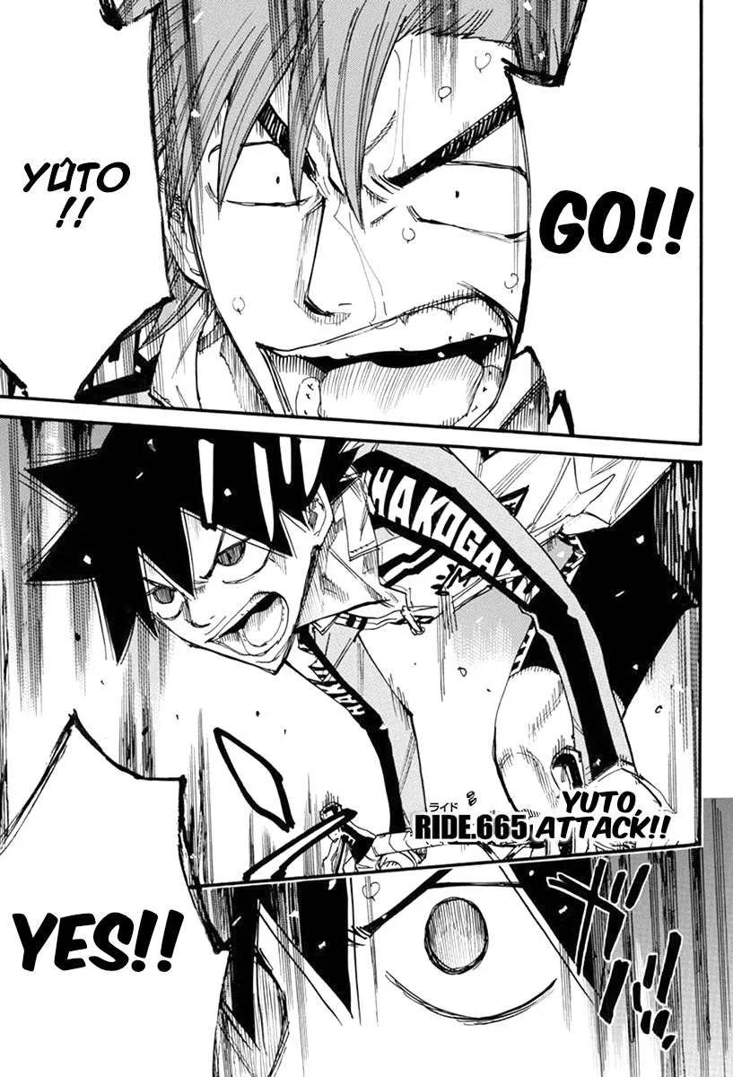 Yowamushi Pedal Chapter 665 page 1