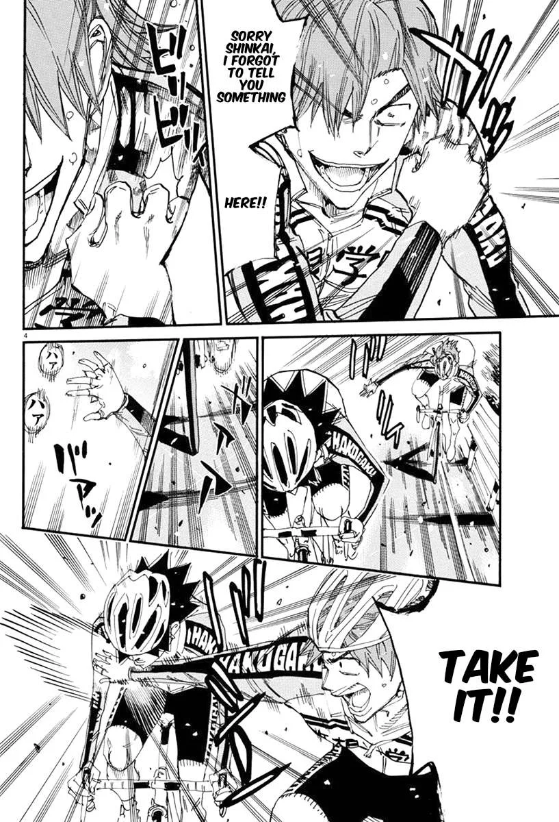 Yowamushi Pedal Chapter 665 page 4