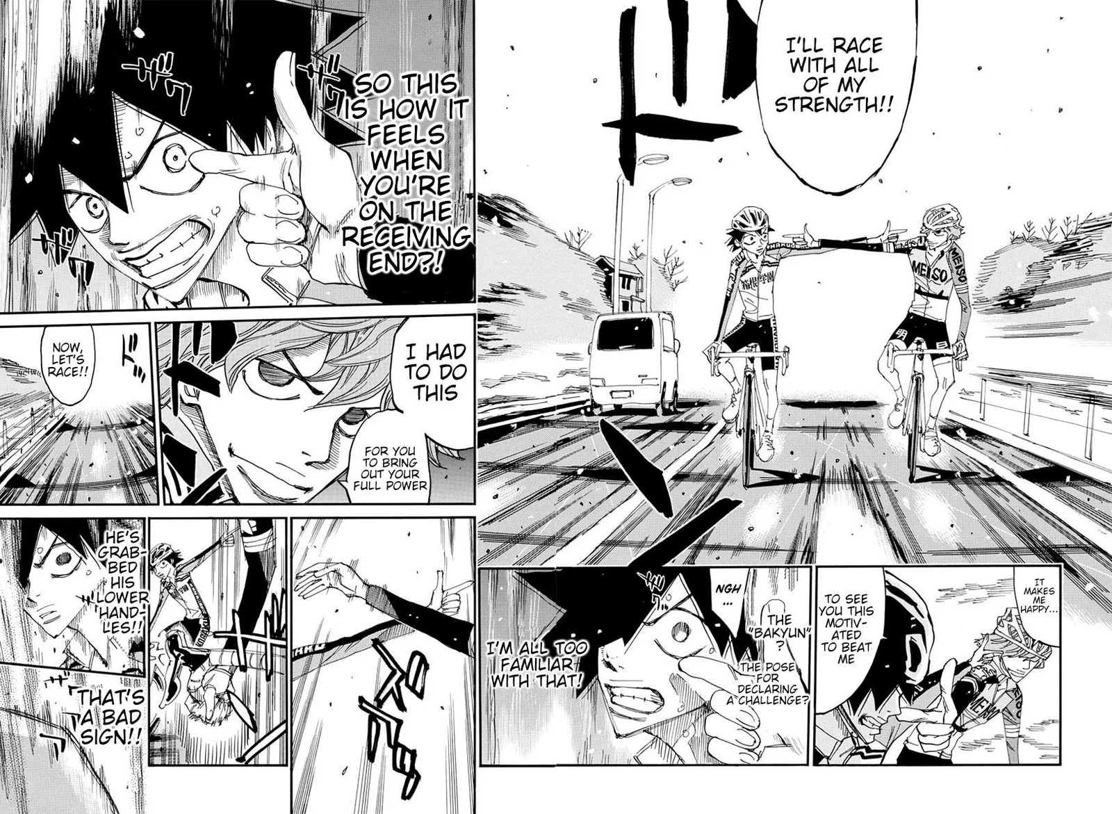 Yowamushi Pedal Chapter 667 page 8