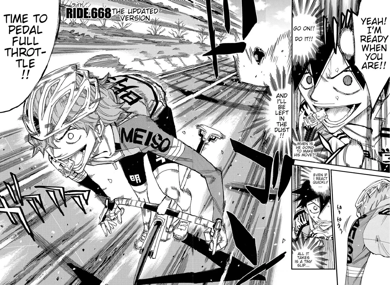 Yowamushi Pedal Chapter 668 page 3