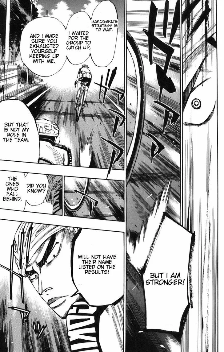 Yowamushi Pedal Chapter 67 page 14